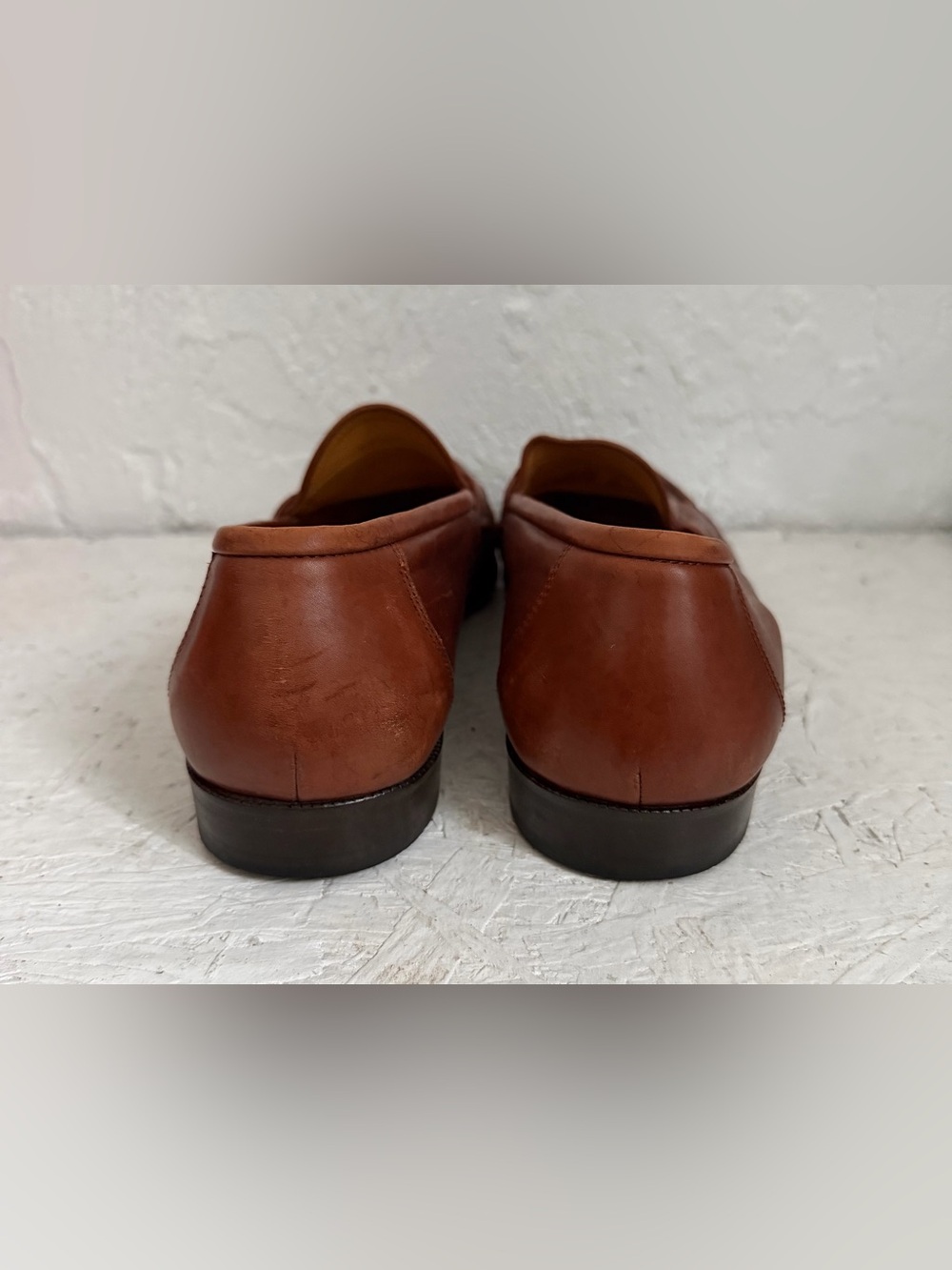 Cole Haan Shoes Men's 10.5 M Penny Loafer Leather C02460 Brown - Picture 6 of 8